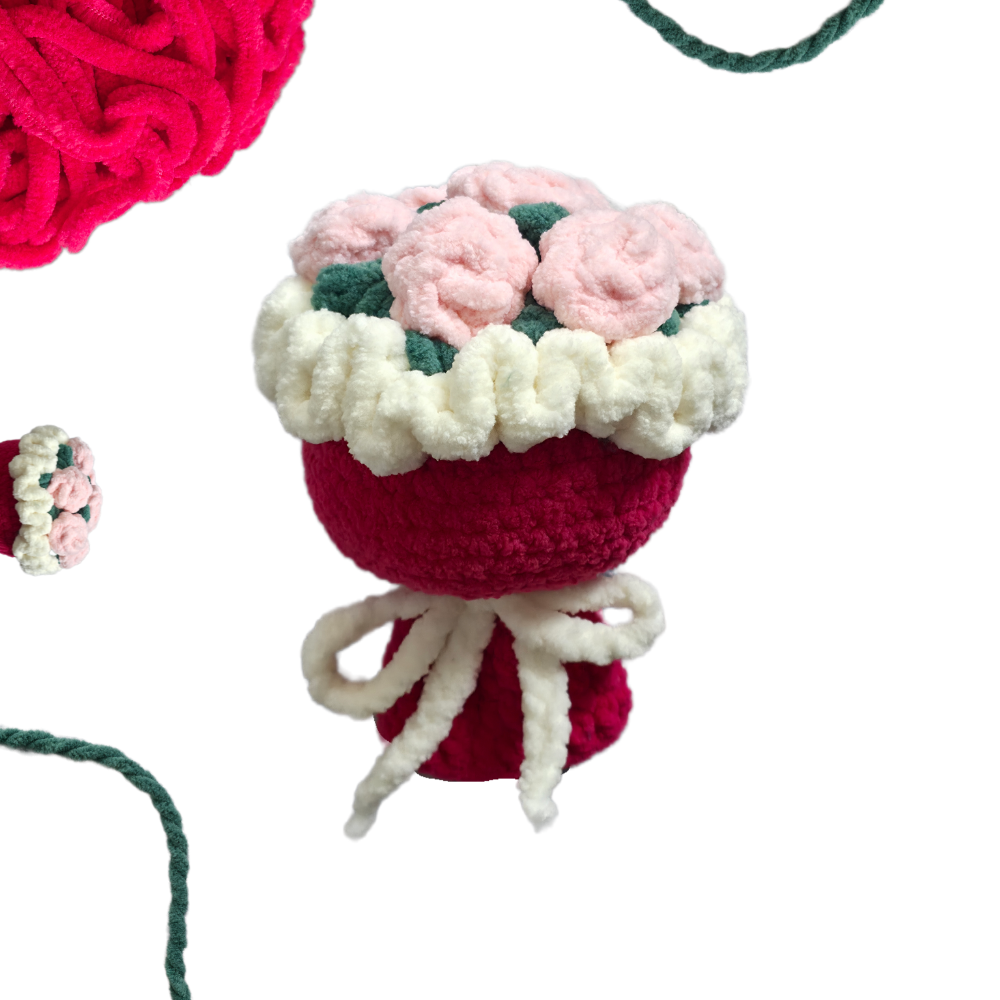 Buchet de trandafiri roz